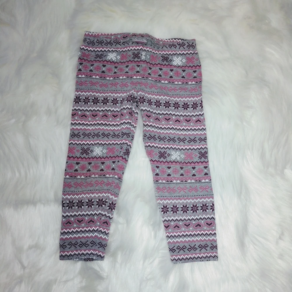 Little Miss Attitude- 3T Snowflake Pants